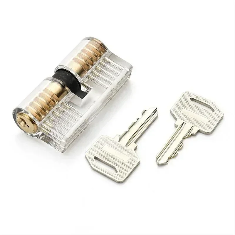 1/3/5/6-Piece Transparent Padlock Training Tool Set, for Lockpicking Training and Practice