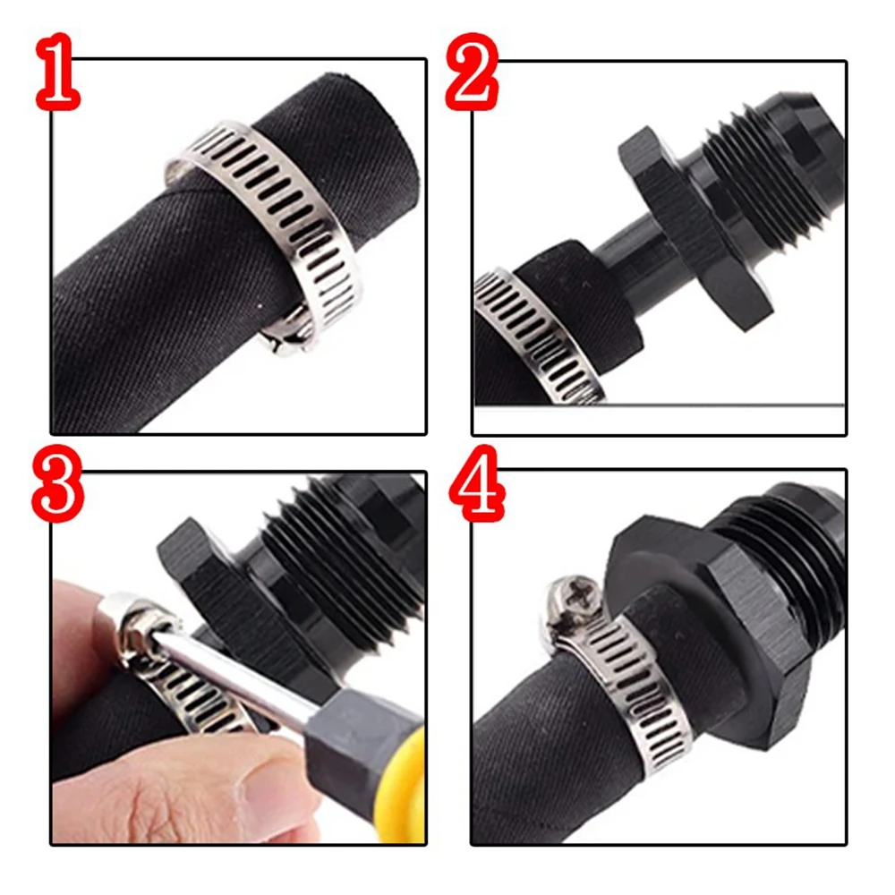 8AN Flare to 1/2\