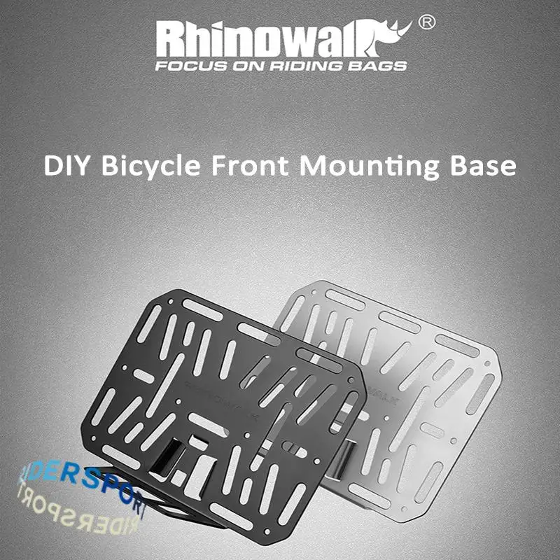 Rhinowalk Bike Bag Adapter Front Rack Bag DIY Carrier Block Adapter Fits For Brompton Folding Bike Basket Box Cycling Accessory