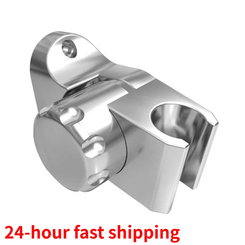 ABS Bathroom Showers Holder Adjustable Shower Head Holder Wall Mounted Handheld Showerhead Bracket Bathroom Shower Accessories