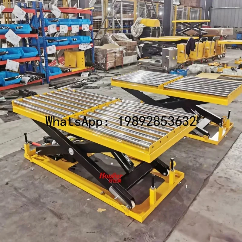 

O7- Fixed Lifting Platform with Roller Scissor Electric Hoist Roller Conveyor Hydraulic Lifting Platform