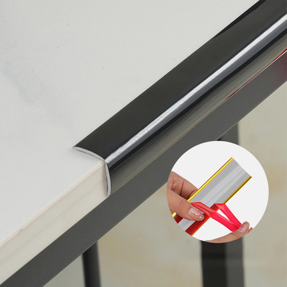 Accidental Bumps Protection Wall Corner Moulding DIY Line Molding Effective Furniture Protection Flexible Material