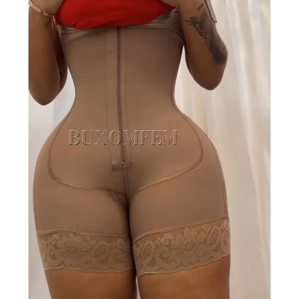 Open-Chest Sleeveless Body Shaper Butt Lifter Modeling Elastic Women body shaper Highly Compressed Slim Fit Fajas Colombianas