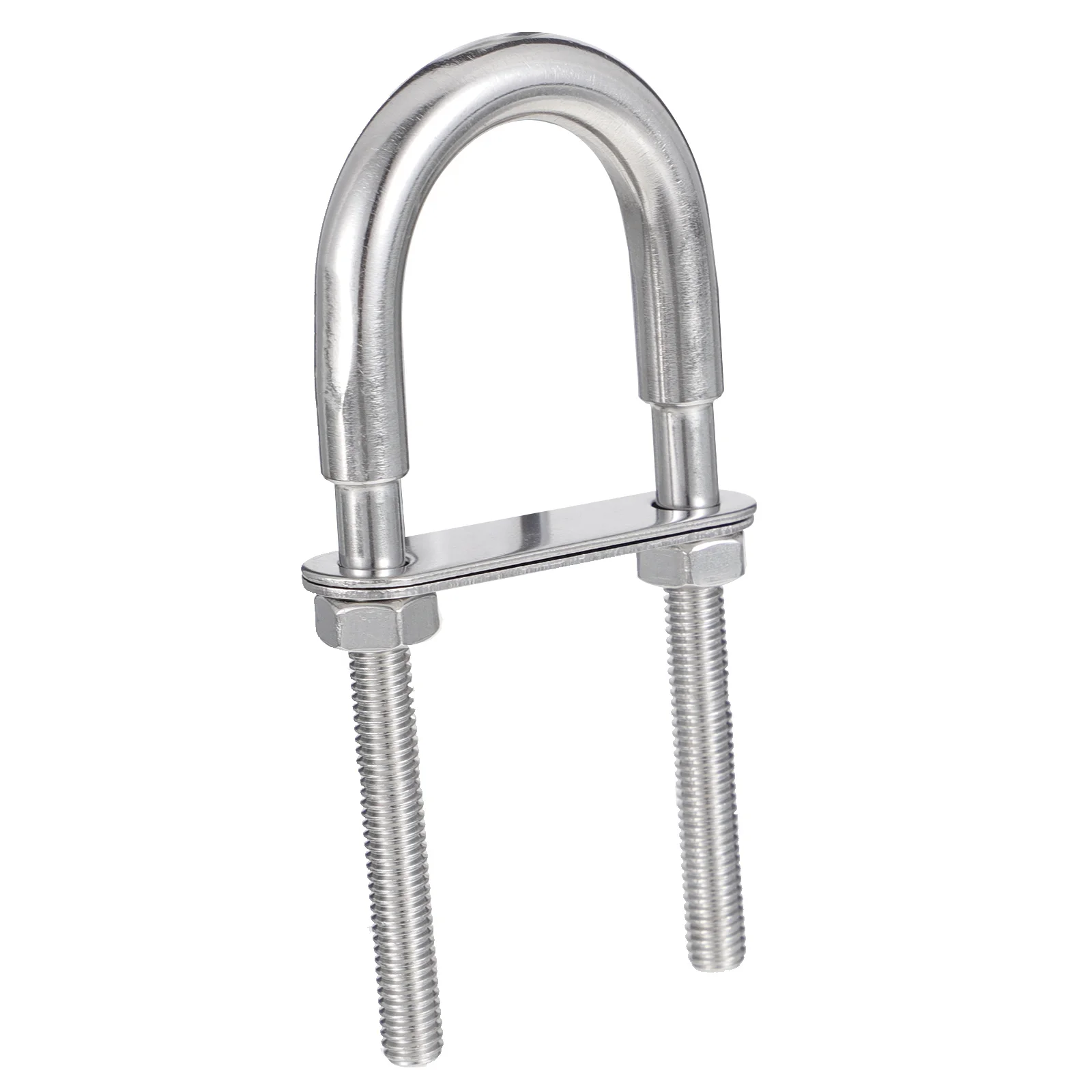 

2 pcs Stainless Steel U-bolt M6*90 Marine Fasteners Rust Resistant Bracket Clamp Ship Accessories Plumbing Automotive Hardware