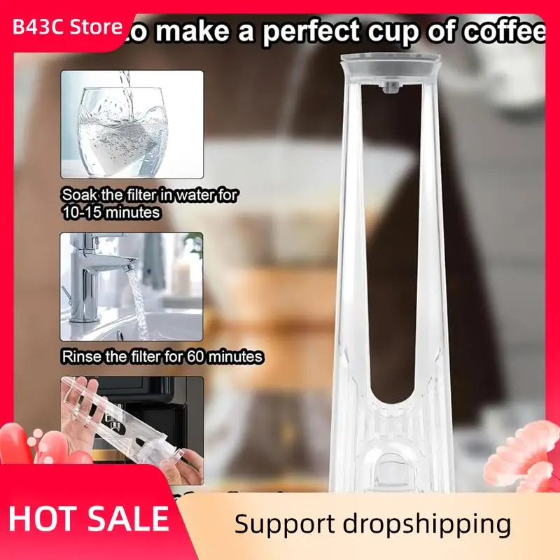

B43C Coffee Machine Maker Water Filter Holder For Keurig 2.0 Brewers- Water Reservoir& Replacement Parts Included In Starter Kit