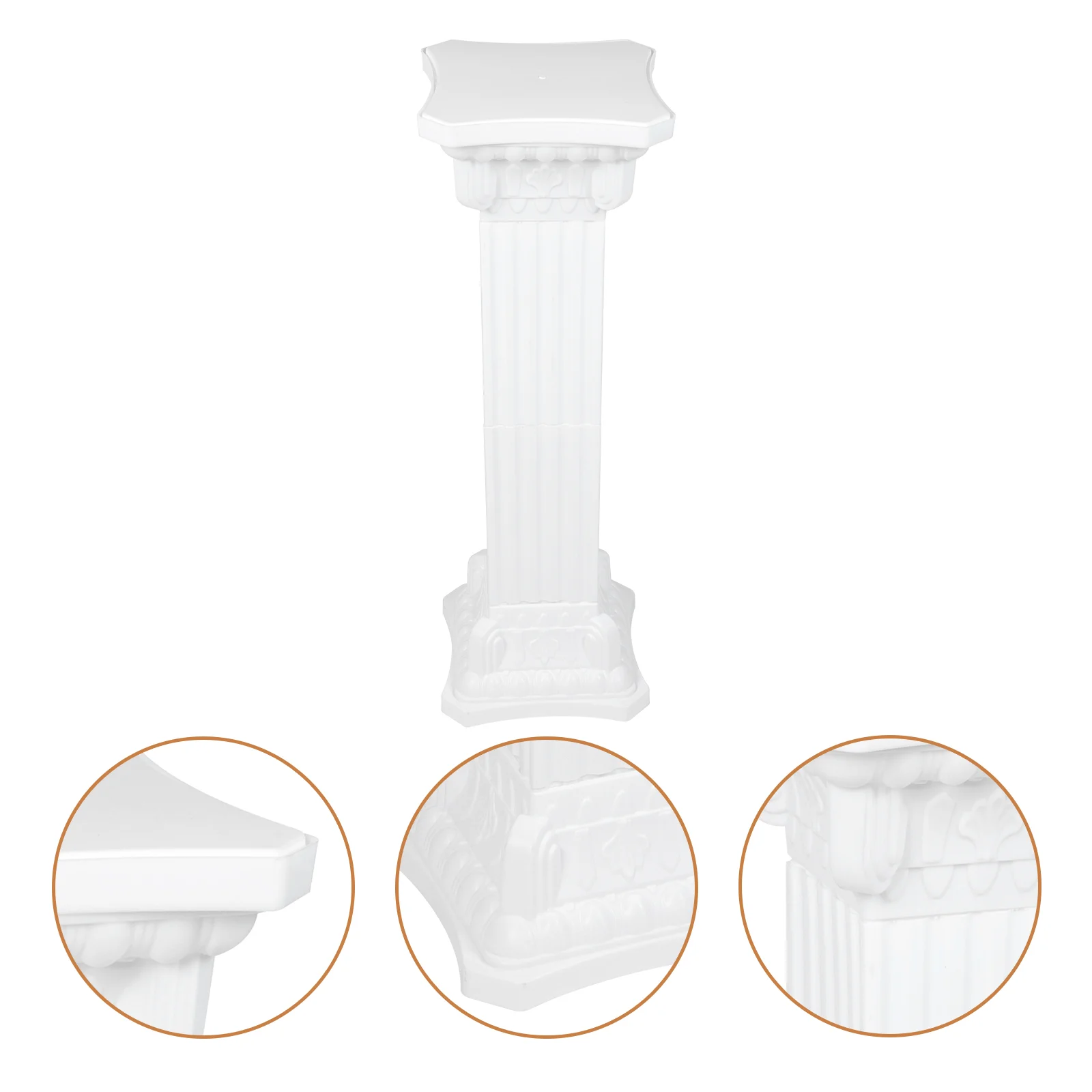 Roman Column Statue Wedding Decor Plant Stand Landscape Accessory Plastic Decorative Road Pillar Flower Pots