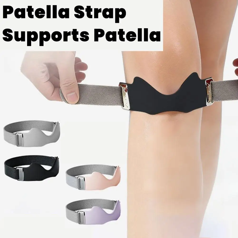 Silicone Knee Support Patella Brace Band Professional Outdoor Running Hiking Fitness Breathable Air Cushion Joint Pain Relief