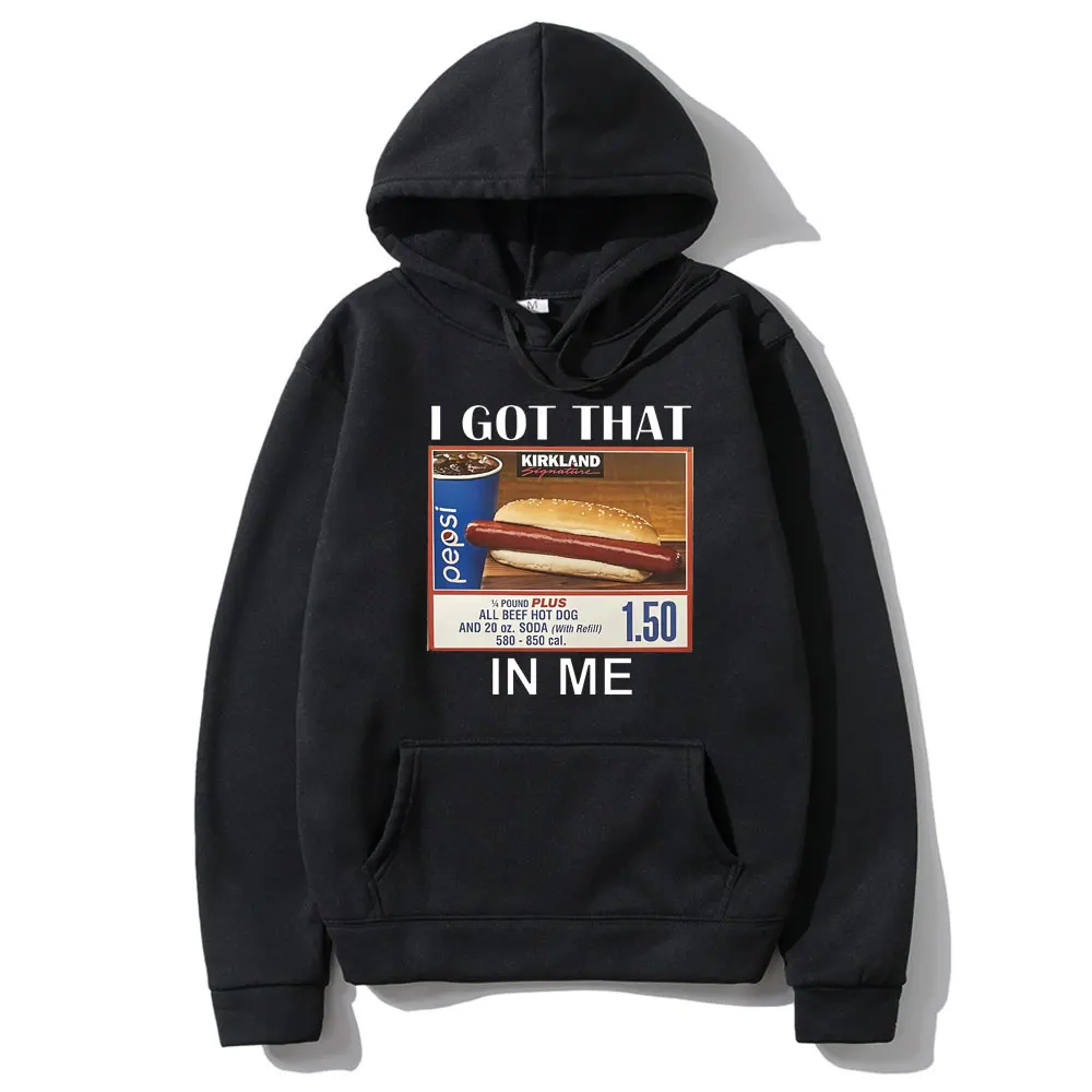 

I Got That Dog in Me Print Hoodie Male Funny Meme Graphic Sweatshirt Men Women's Fashion Casual Oversized Long Sleeve Hoodies