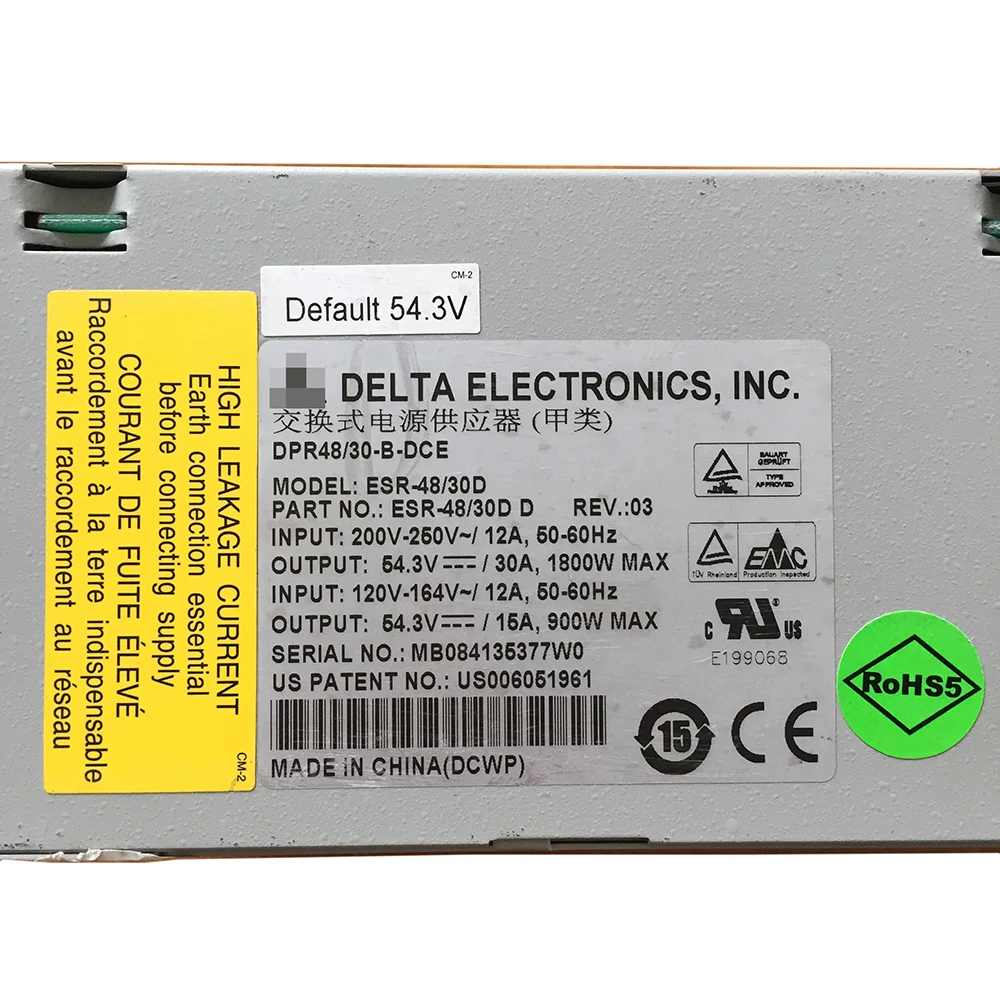 Suitable for Delta DPR48/30-B-DCE Rectifier Module