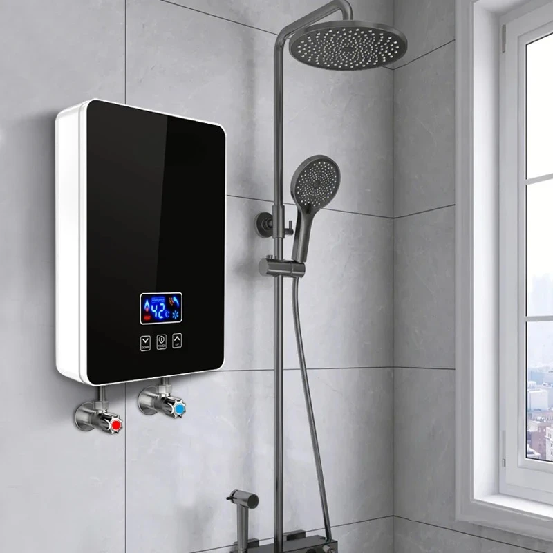 Multi Point Hot Instant Electric Water Heater Shower Bathroom Water Heaters Tankless