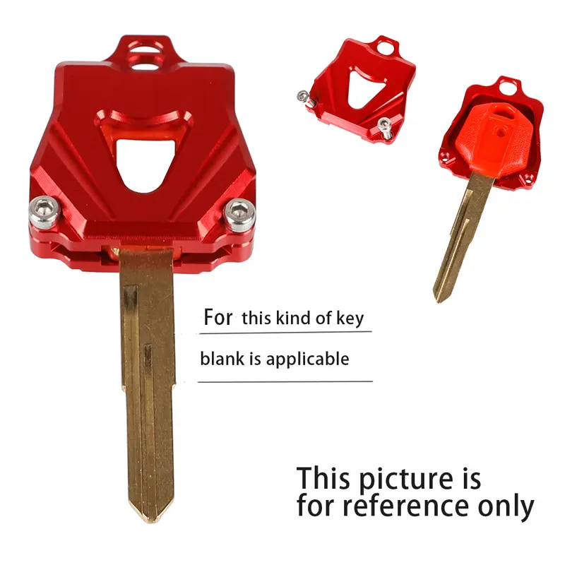 Motorcycle Key Cover Case Shell CNC Aluminium Keys For YAMAHA YZF XJR1300 FJR MT09 MT07 MT10 XJ6 XT600 FZ8 R3 R1 R6 FZ1 FZ4 FZ6 - Image 2