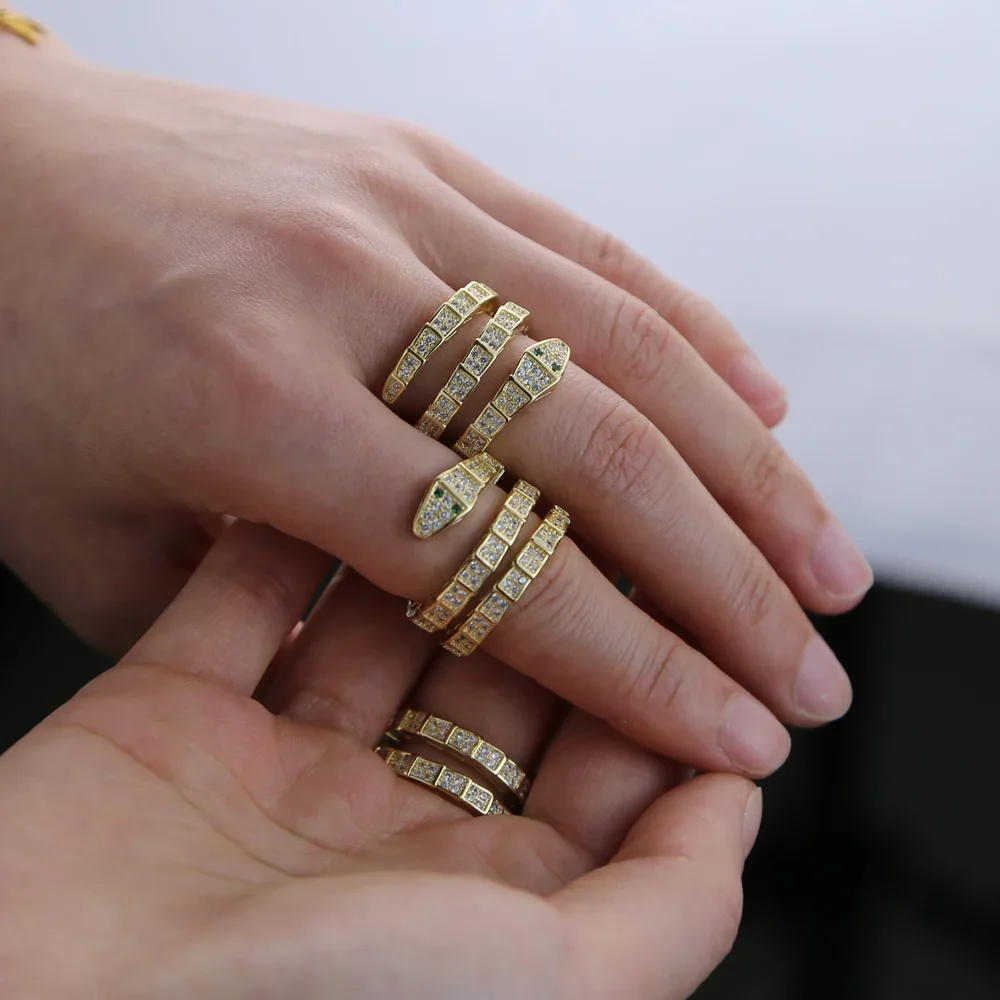 Gold Color Snake Mu…