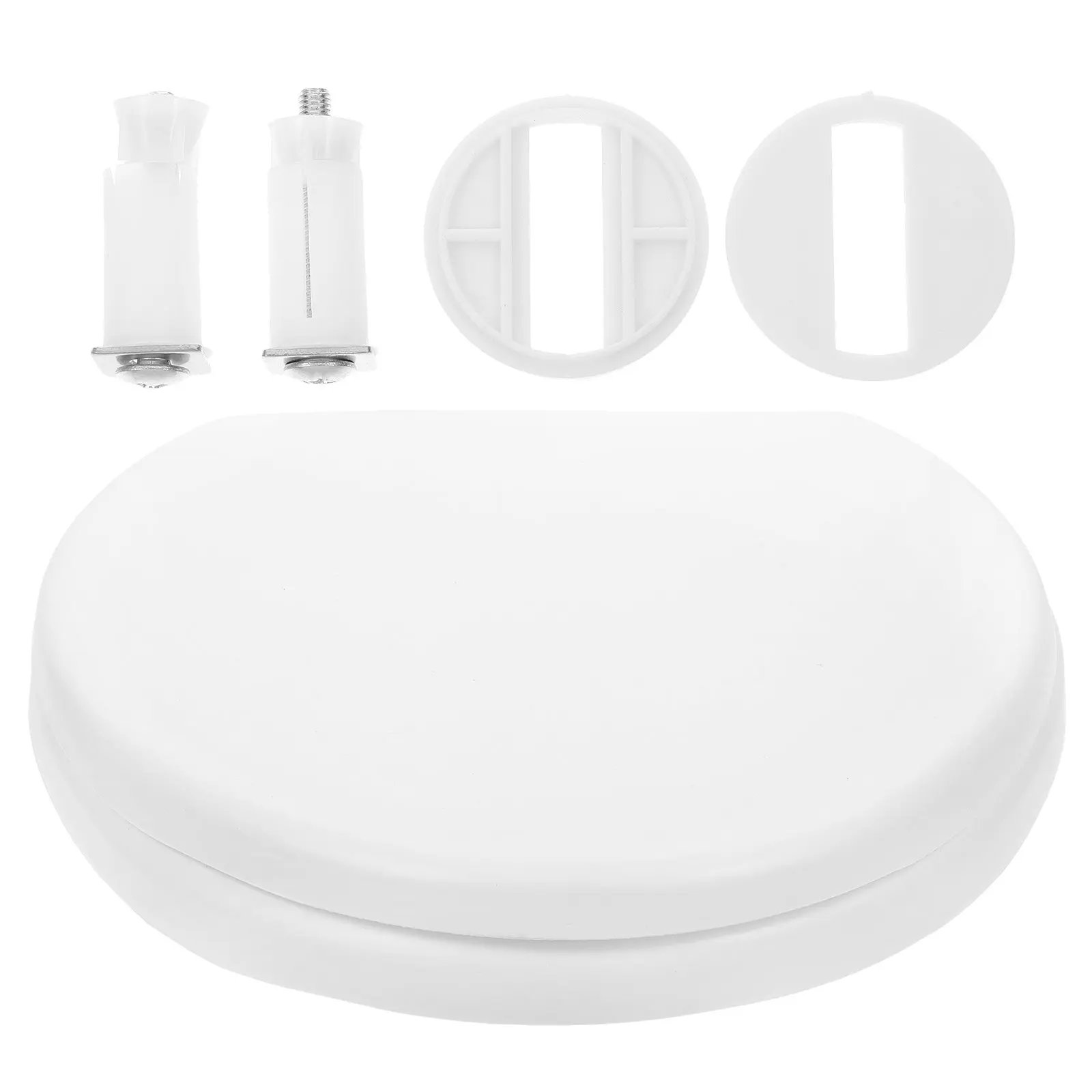 Thickened Soft Foam Toilet Seat Universal Slow Closing Comfort Cushion for Standard Toilets Bathroom Easy to Clean Install
