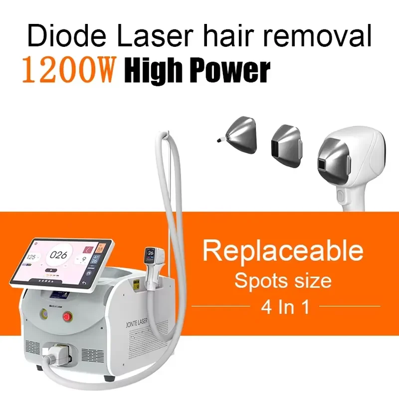 Jonte T5PRO Medical CE Diode 3000W Portable Replaceable Spots Size 4-in-1 808nm/755nm/940/1064nm
