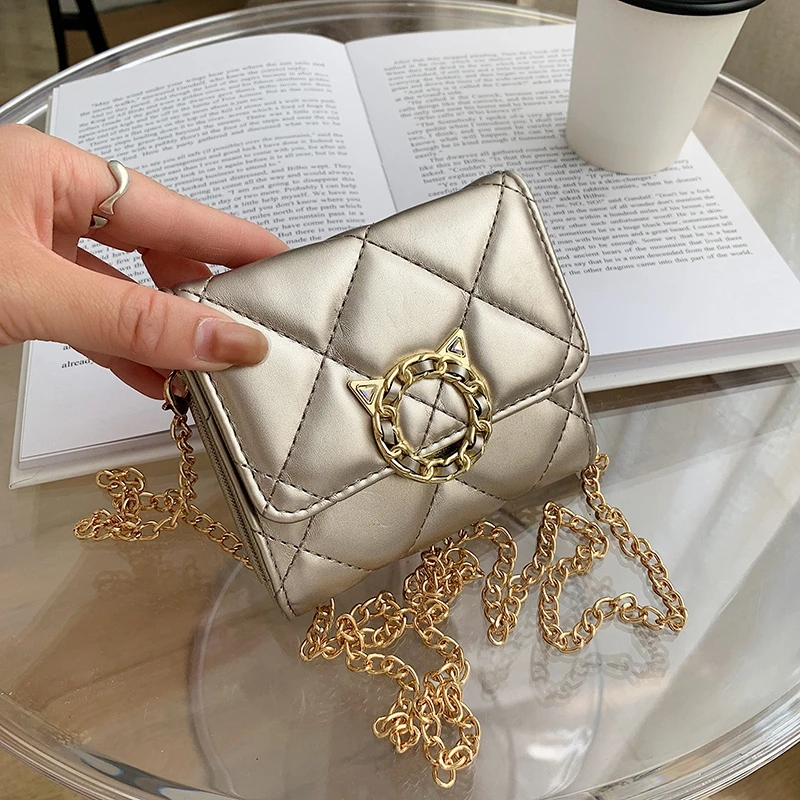 

Chic Mini Bag Wallet For Ladies, Portable Versatile Storage With Easy To Carry Features And Niche Aesthetic
