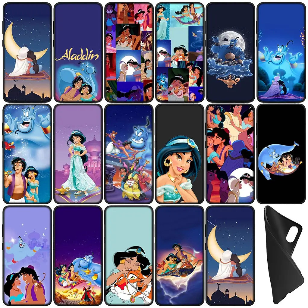 Aladdin Princess Jasmine Soft Casing for Huawei Y7A Y6P Y5P Y6 Y7 Y9 Prime 2018 2019 Y8P Y9A Y8S Y9S P Smart Cover Phone Case