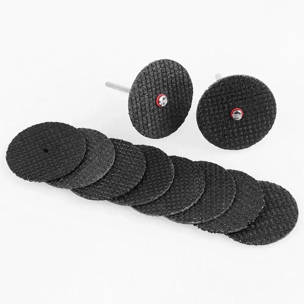 20PC 32mm Grinding Wheel Cutting Disc Circular       Resin 3mm Shaft For Angle Grinder  For Accesories Metal Cutting Rotary Tool