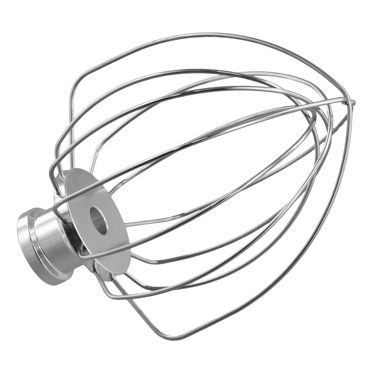 A74G-Accesorio batidor para batidora de pie KitchenAid con cabezal inclinable, agitador de crema de huevos de acero inoxidable, (reemplazo K45WW)