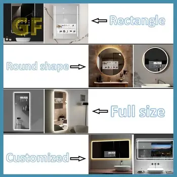 8 best sales Smart mirror in bathroom android - №4