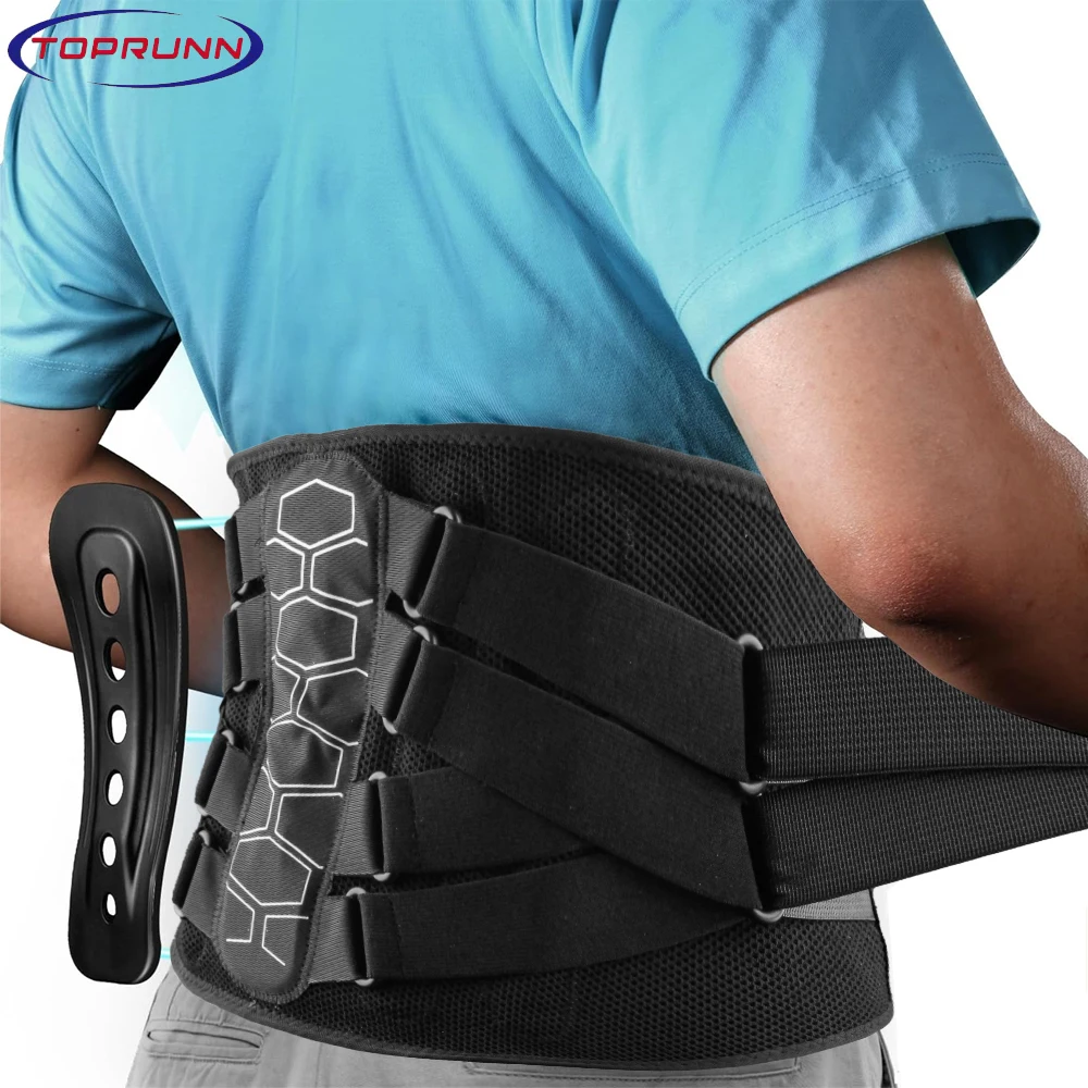 

Back Brace for Lower Back Pain Relief,Breathable Back Support Belt for Men Women,Ergonomic Design Lumbar Support Belt for Injury