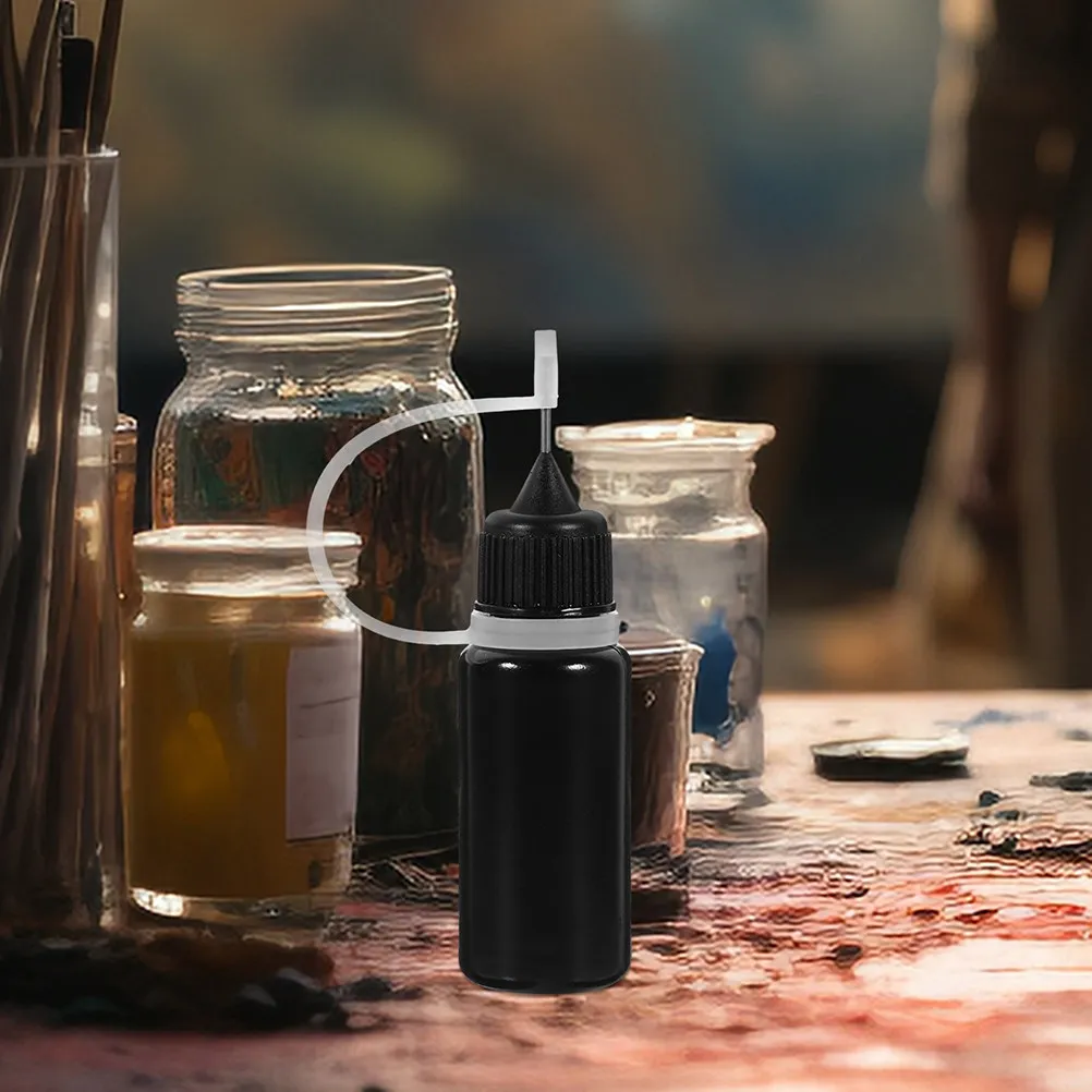 

15Pcs 30Ml Plastic Needle Tip Glue Bottles Leakproof Precision Squeeze Applicator Bottles for Crafting Painting Quilling