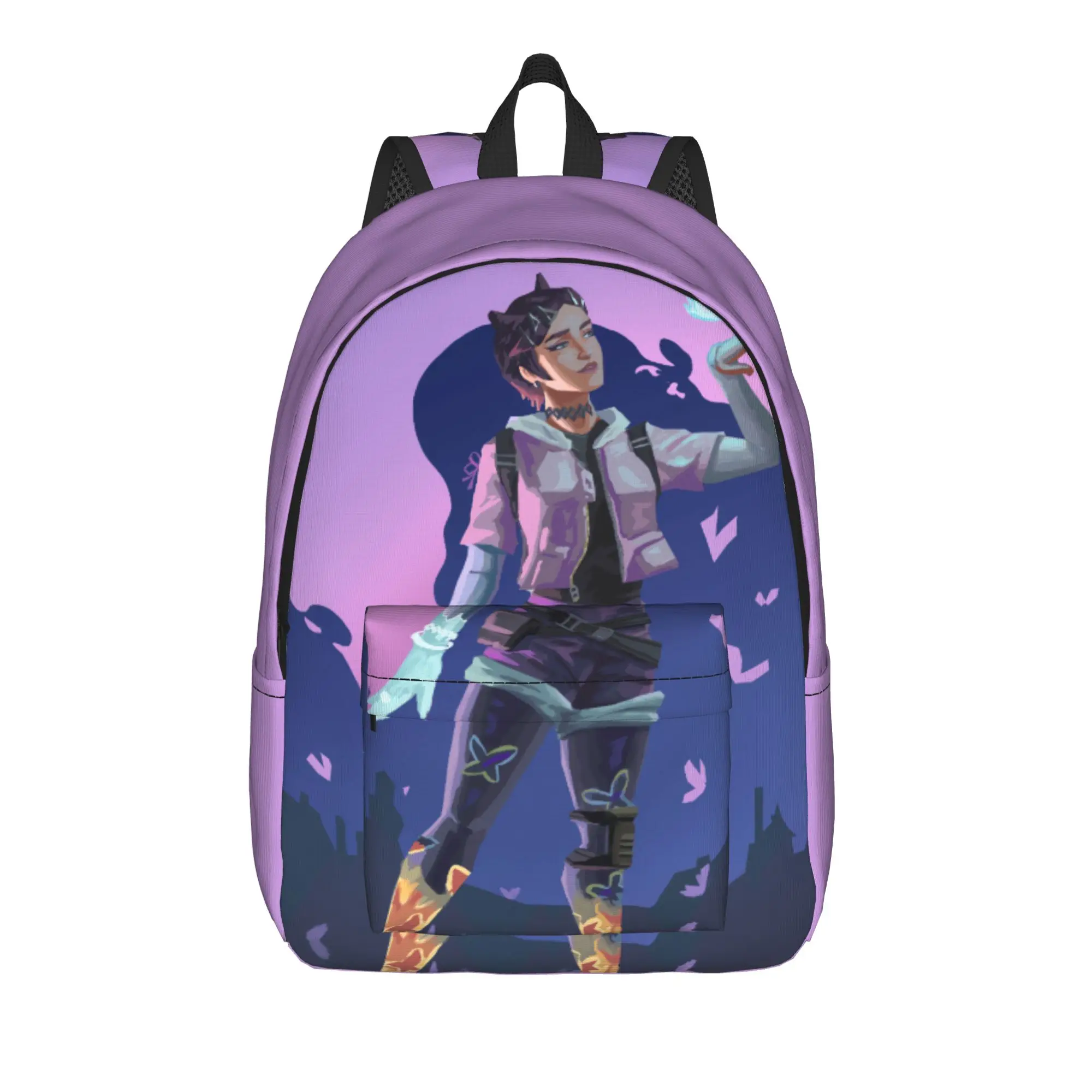 Killjoy Backpack V-Valorant Travel Backpacks Male Custom Breathable High School Bags Elegant Rucksack