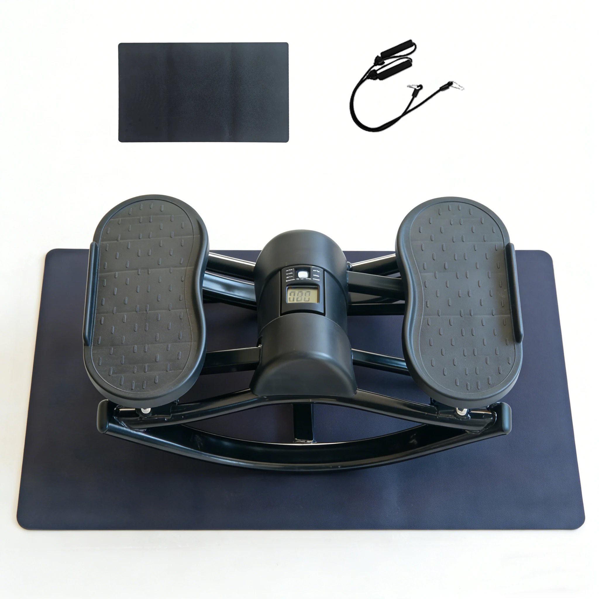 Rock Stepper Lateral Rocking ABS Fitness Heimtrainer – Geringe Belastung, Metall, Tragbar, Kompakt, für seitliches Gelenktraining