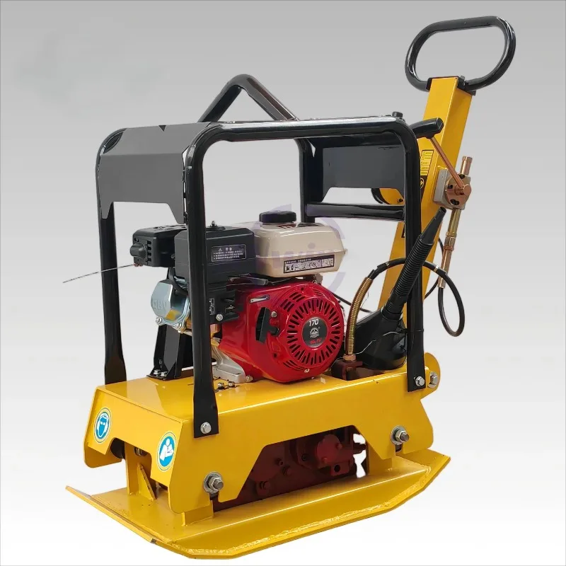 Dual-Way Vibratory Plate Compactor 7.5HP High Frequency 40CM Deep Compaction Customizable Engine