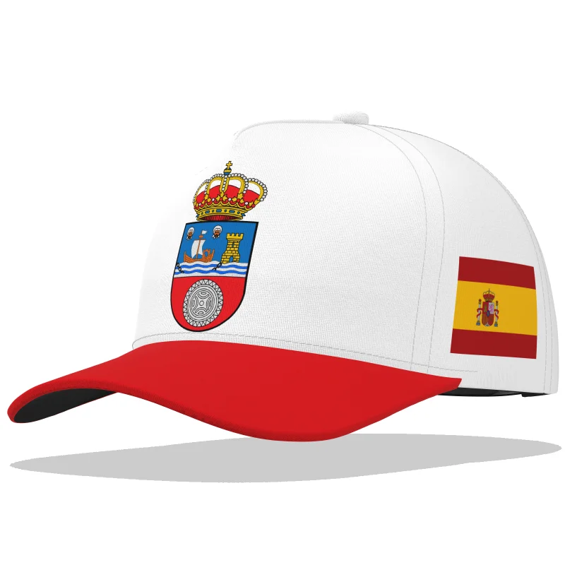 

Cantabria Baseball Cap Fashion Free Custom Made Name Logo Game Spain Flags Esp Driver Dad Hip Hop Mesh Breathable Travel Sun Hat