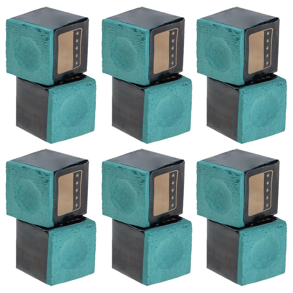 

24Pcs Pool Cue Chalk Cubes Premium Billiard Chalk for Enhanced Tip Grip Improved Shot Accuracy Home Bar Tournament Use