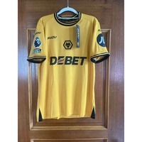 Wolves 2025 Retro Player Version Summer Football Quick-drying T-shirt Men's Short-sleeved Breathable Casual Oversized Top Y2K