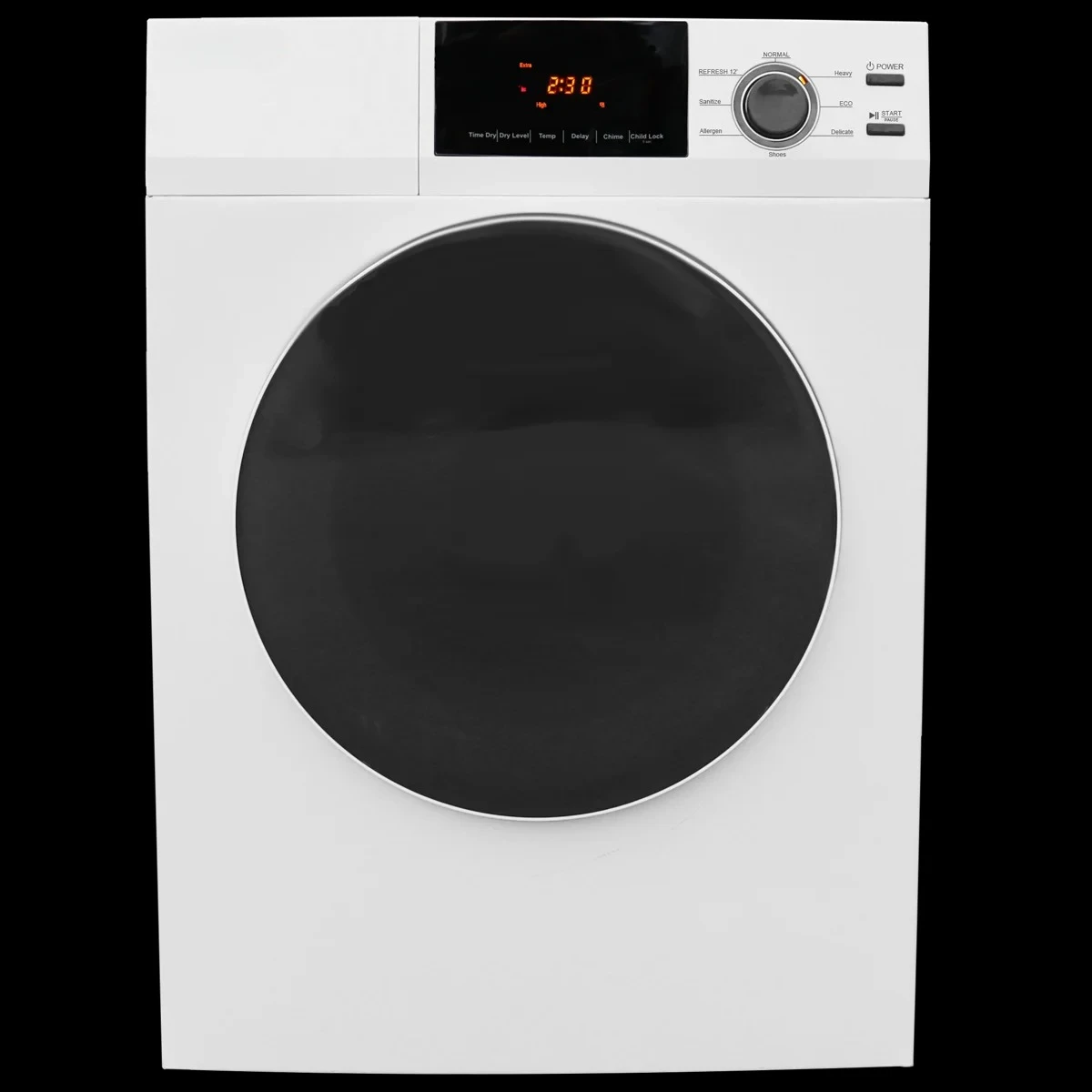 ماكينة غسيل أوتوماتيكية قابلة للتكديس تحميل أمامي لتجفيف الأحذية في الملابس #3