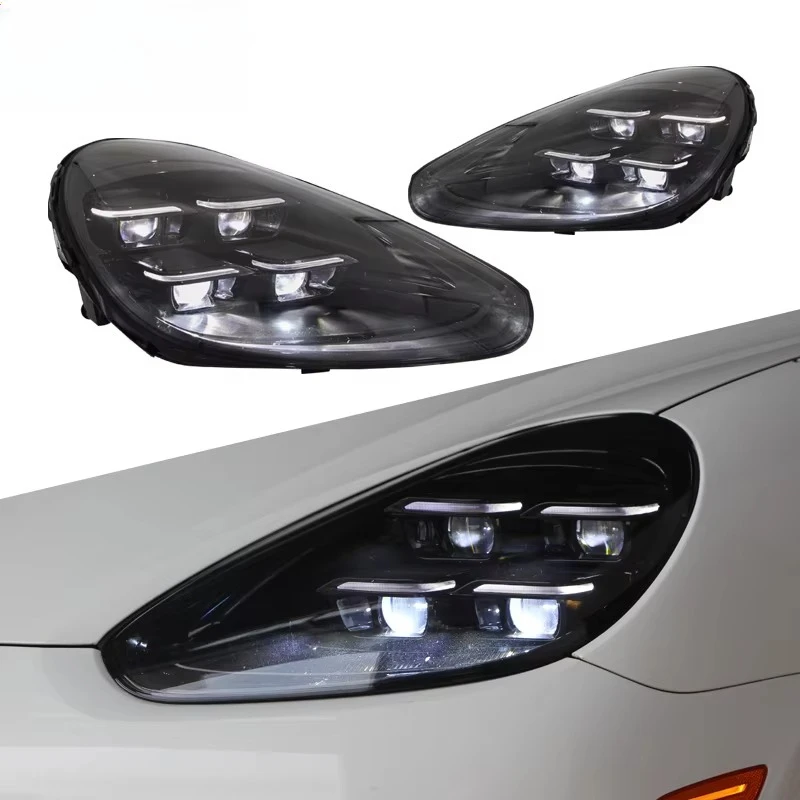 

Suitable for[1979ll]High Quality 2015-2017 Car Led Lights 958.2 Upgrade to 2024 Pdls matrix Led Headlight for Porsche Cayenne 95