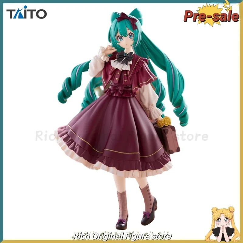 

【 Предварительная продажа 】 Оригинальная коллекционная фигурка FuRyu Triose-Try-IT Hatsune Miku - элегантная девушка - аниме-фигурка, модель игрушки