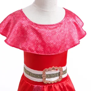 Aurora princesa traje para menina, traje cosplay, roupa de luxo para festa de aniversário, presente surpresa, vestido extravagante, anime role play 6 principais vendas boneca elena de avalor - №2