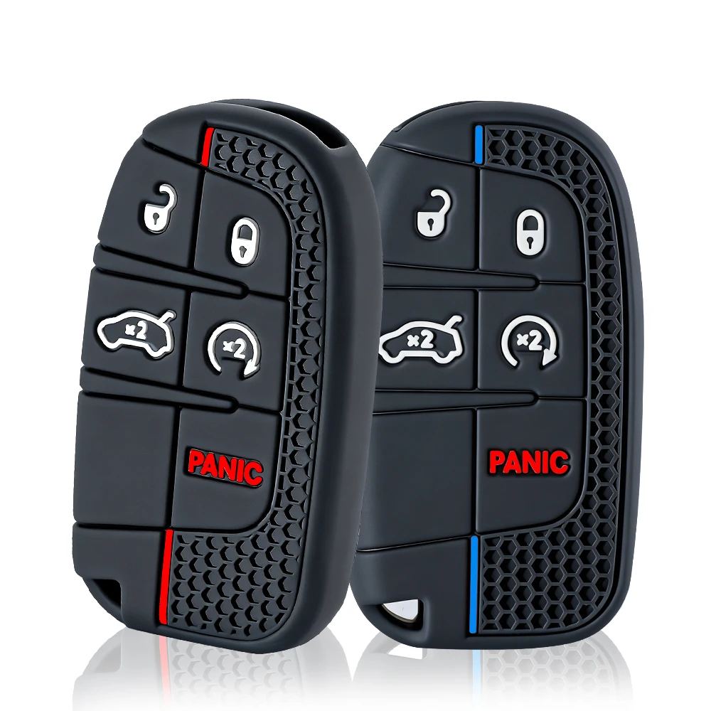 Key Case For Jeep Cherokee Compass S Renegade Grand Commander For Dodge Journey Challenger Jcuv Charger For Chrysler 300C Cover