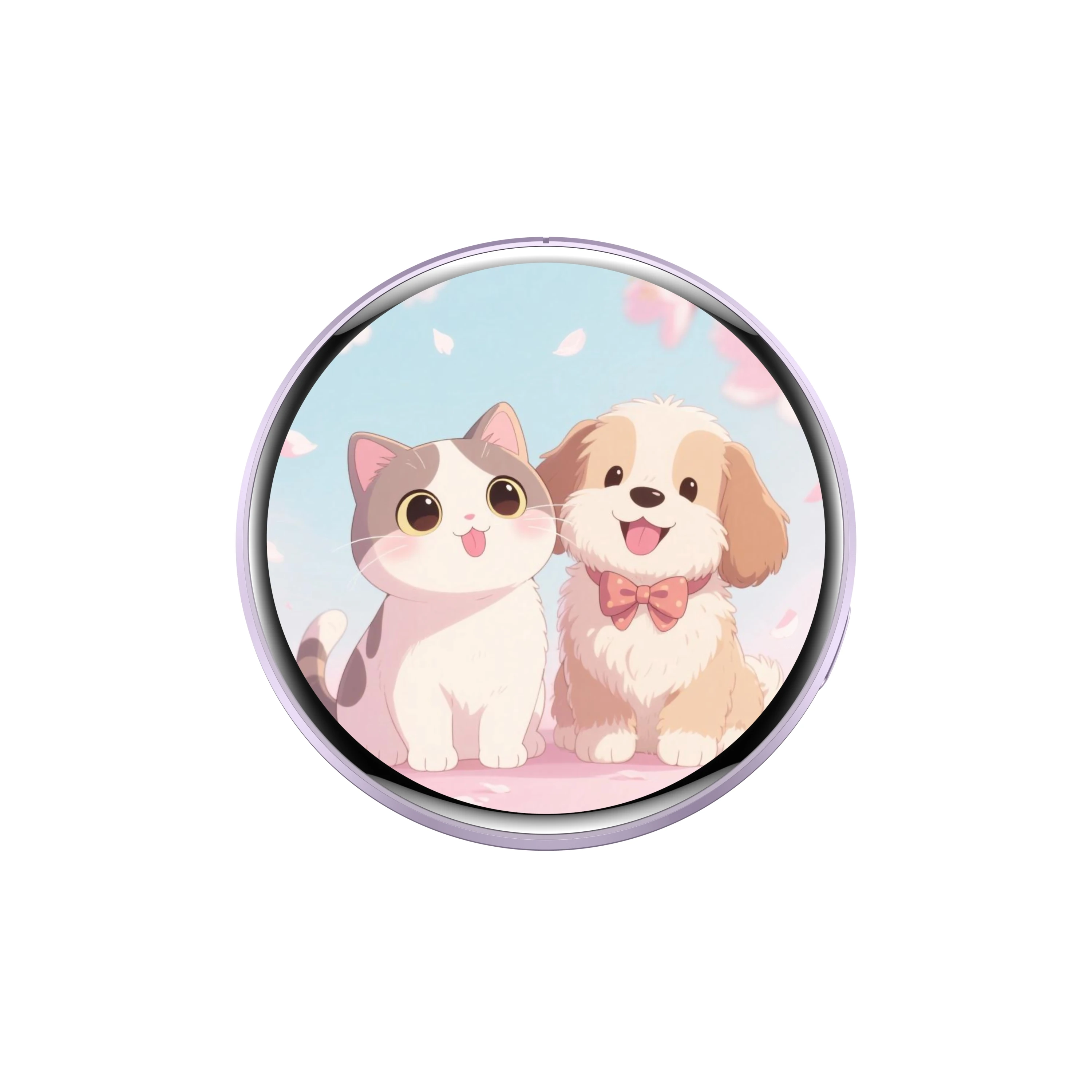 

Dynamic Electronic Badge Anime Merchandise Digital Display Badge For Game Peripherals Excellent Birthday Gifts For Otaku Fa F0L2