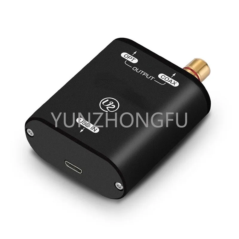 

XU208 USB to Optical/Coaxial Signal Converter Audio Adapter DSD 192KHz