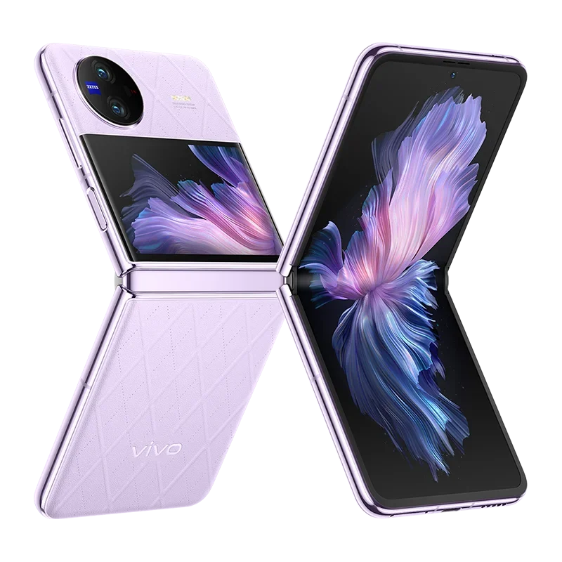 Vivo X Flip 5Gสมาร์ทโฟนCPU Snapdragon 8 + Gen1 6.74 นิ้วAMOLED 120Hzหน้าจอ 50MPกล้อง 4400MAh 44Wชาร์จเดิมใช้โทรศัพท์