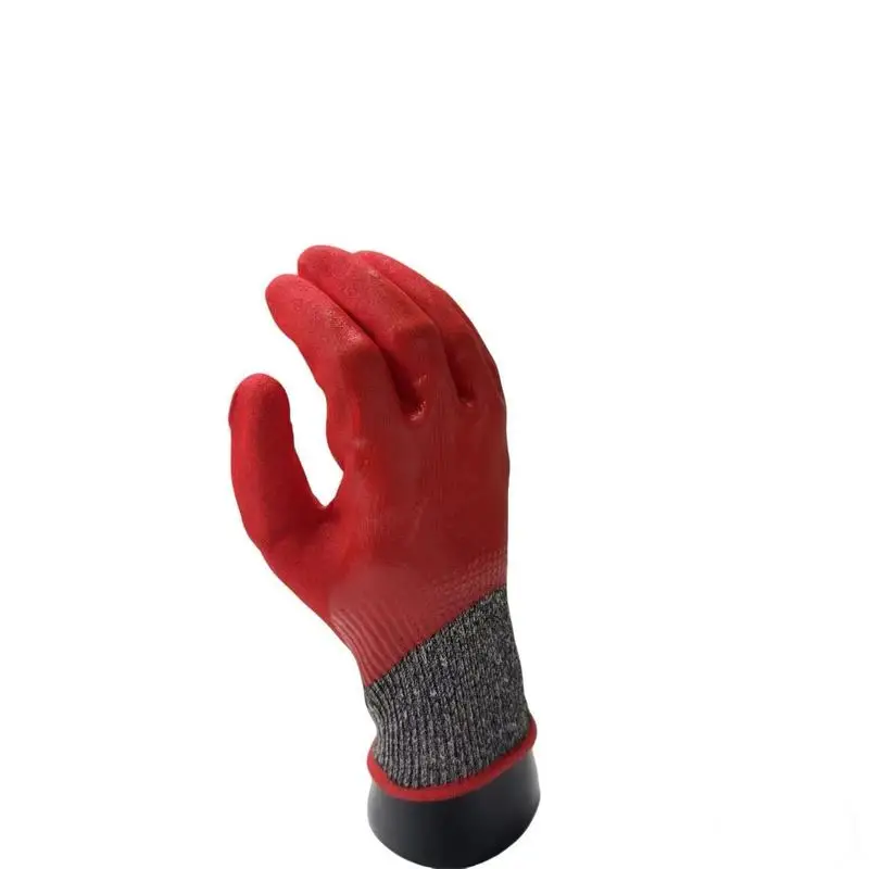 400V electrician's insulated gloves, designed to protect against electric shock, cuts, and abrasion; made of durable rubber