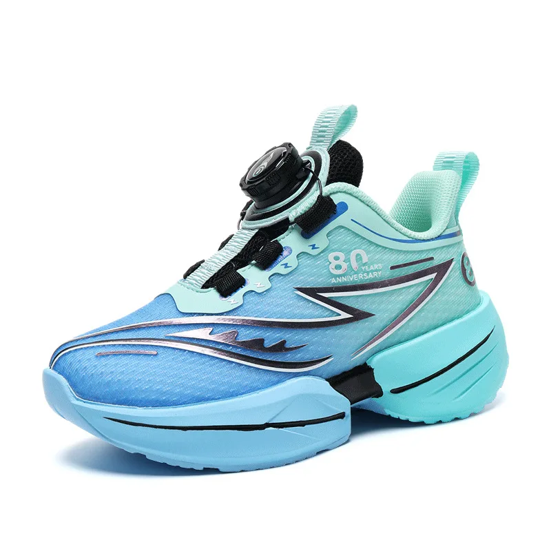 

Кроссовки для бега для мальчиков. Новая студенческая спортивная обувь для детей среднего и старшего возраста. Дышащая амортизирующая детская обувь с сеткой.