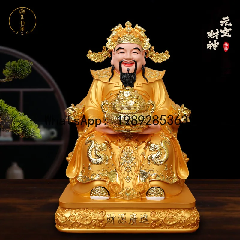 Fx god of wealth buddha statue for home worship bring in wealth and treasure shop company opening from all directions