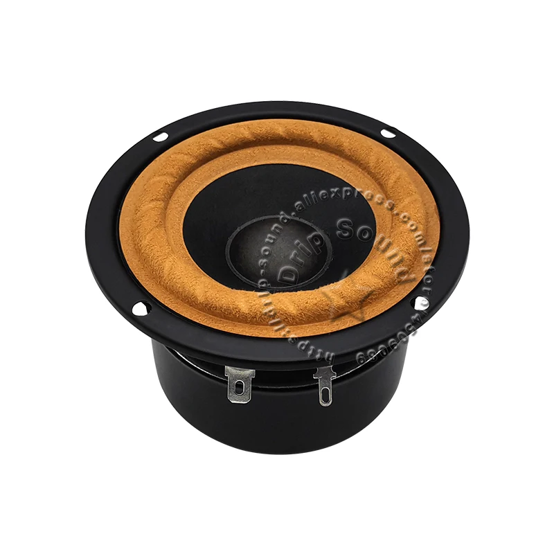 3 "/3,5" дюйма 15 Вт 4 Ом 8 Ом полнодиапазонный динамик автомобильная аудио стерео НЧ-динамик громкоговоритель звуковой сигнал труба тканевый край