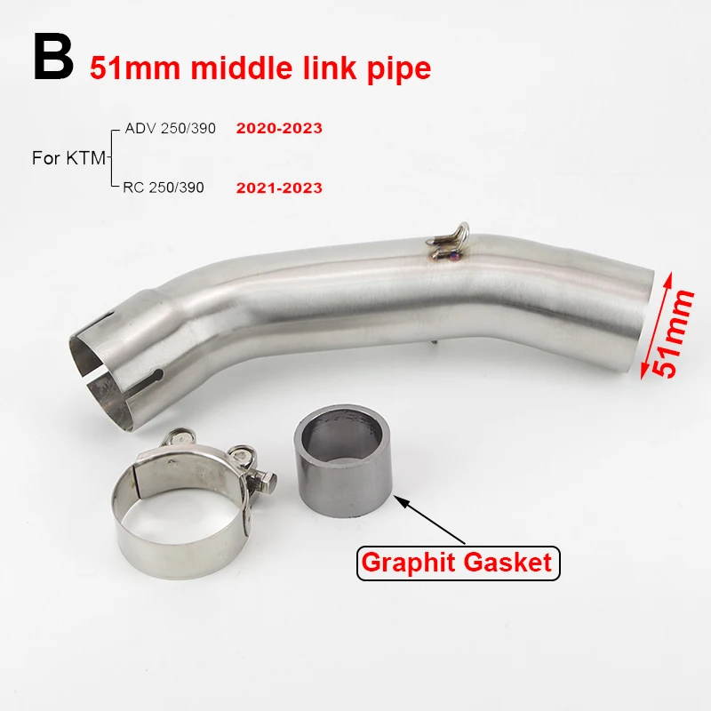 51mm Mid-pipe