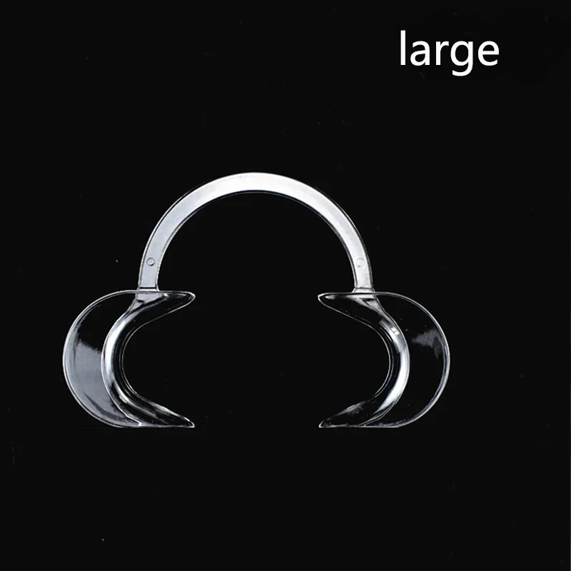 8pcs Dental Lip Cheek Retractor C Shape Mouth Opener Plastic Rthodontic Tools Dentist Oral Clean Product