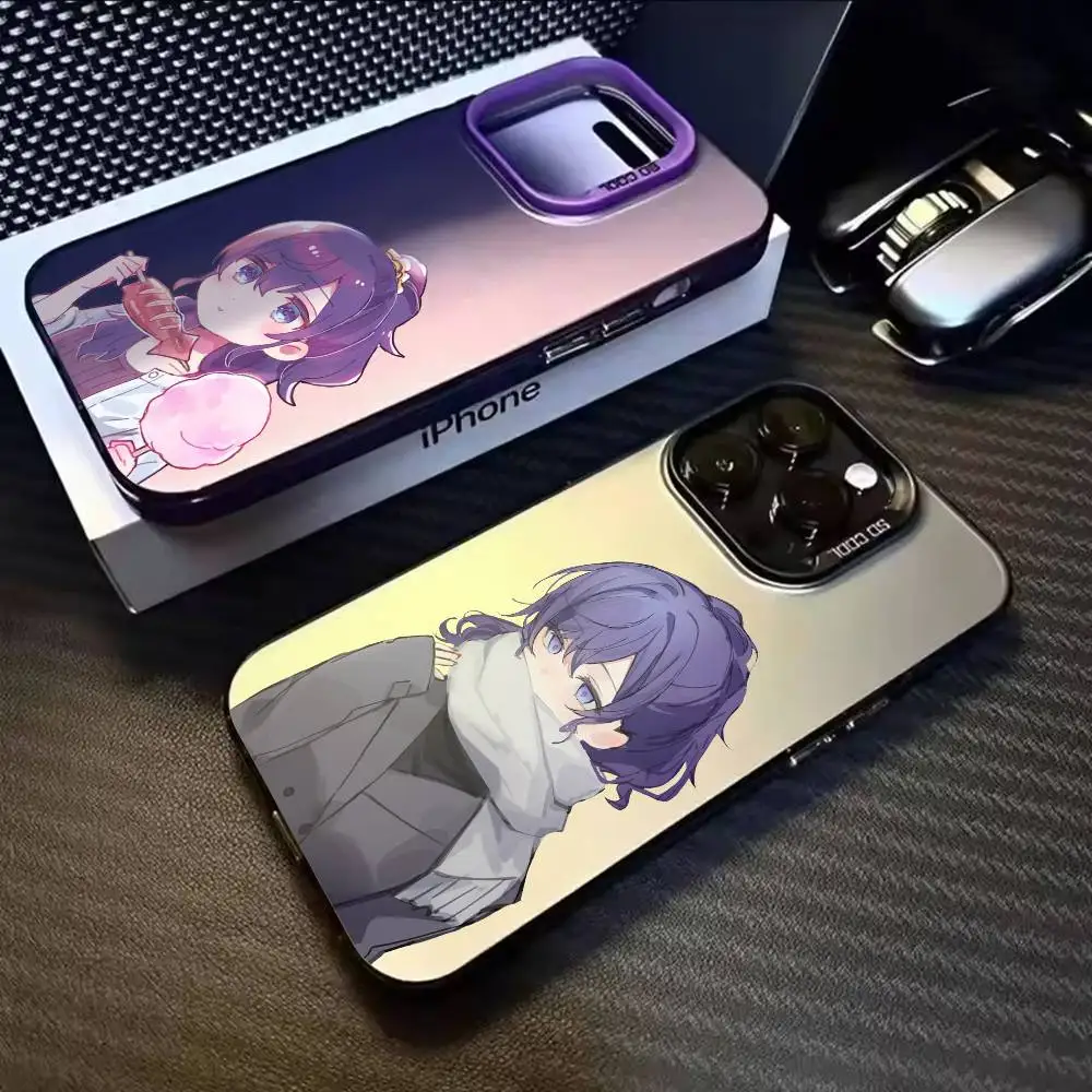 

Asahina Mafuyu Cute Anime Phone Case For iPhone 17,16,15,14,13,12,11,Mini,Pro,E,MAX Candy Matte