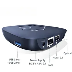 New original H7 Android 9.0 4k HTV set-top box