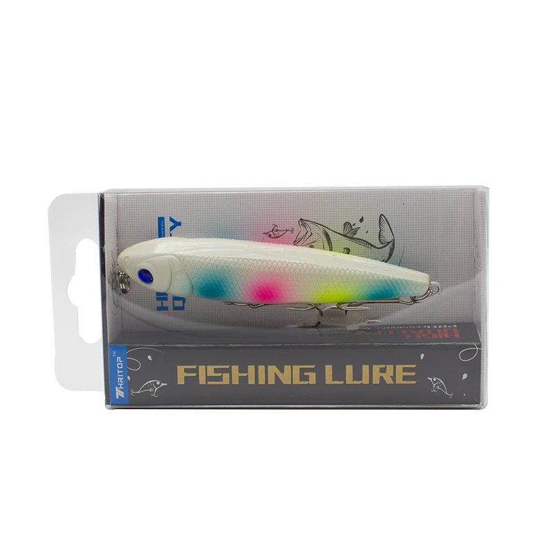 Thritop Top Fishing Lure Artificial Pencil Bait 7cm 8.5g 7 Various Colors for Option TP029 Hard Bait Professional Fishing Tools