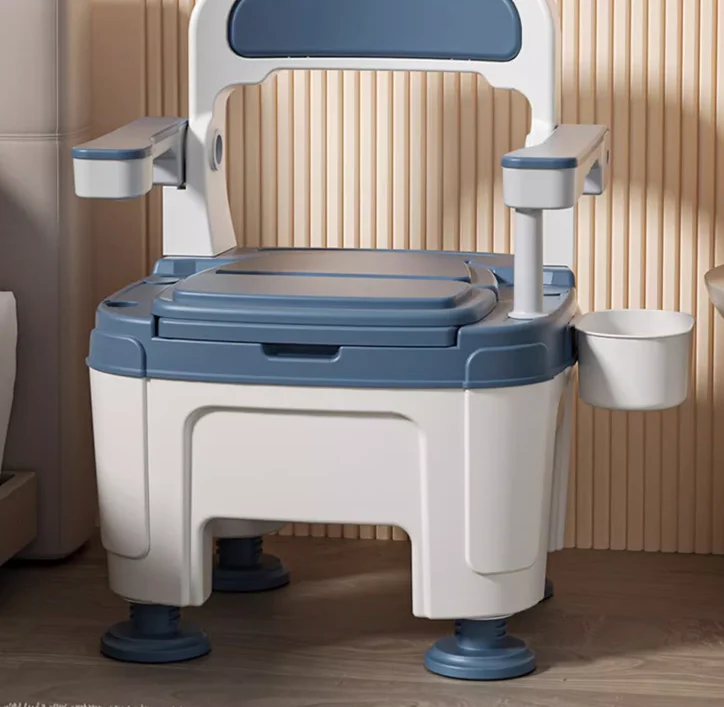 Foldable armrests, elderly toilet seats, disabled patients, toilet bowls, and thickened toilet chairs