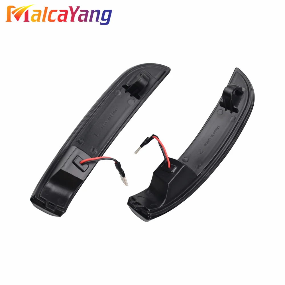 2Pcs LED Dynamic Turn Signal Light Side Mirror Indicator Blinker For Ford Kuga Escape C520 EcoSport13-18 Focus 3 MK3 SE ST RS US